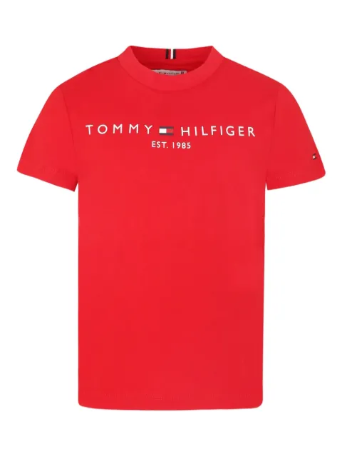 Tommy Hilfiger Junior playera con logo y detalles