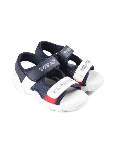 Tommy Hilfiger Junior sandalias con cierre autoadherente