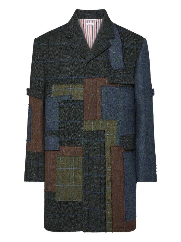 Thom Browne Hunting ツイード ジャケット | グリーン | FARFETCH JP