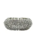 Jennifer Gibson Jewellery 1950s Weiss rhinestone bracelet - Silver