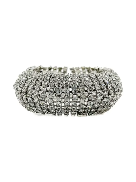 Jennifer Gibson Jewellery pulsera Weiss con strass 1950