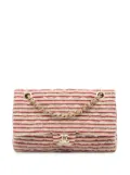 CHANEL Pre-Owned 2014 Medium Classic Jersey Coco Sailor Double Flap shoulder bag - Red