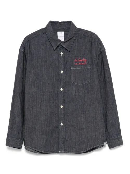 Visvim chemise Homestead - Bleu - visvim - Modalova