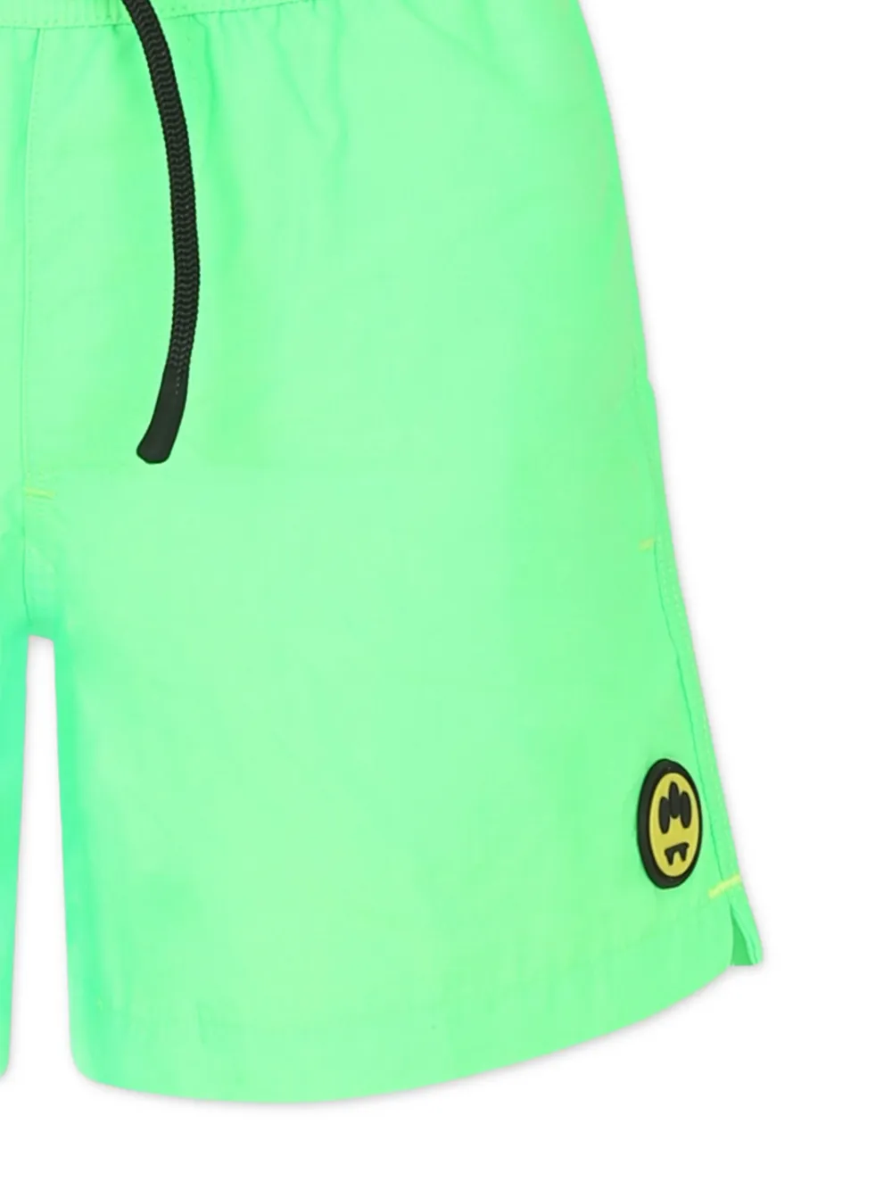 Barrow kids Zwembroek met logo-applicatie Groen