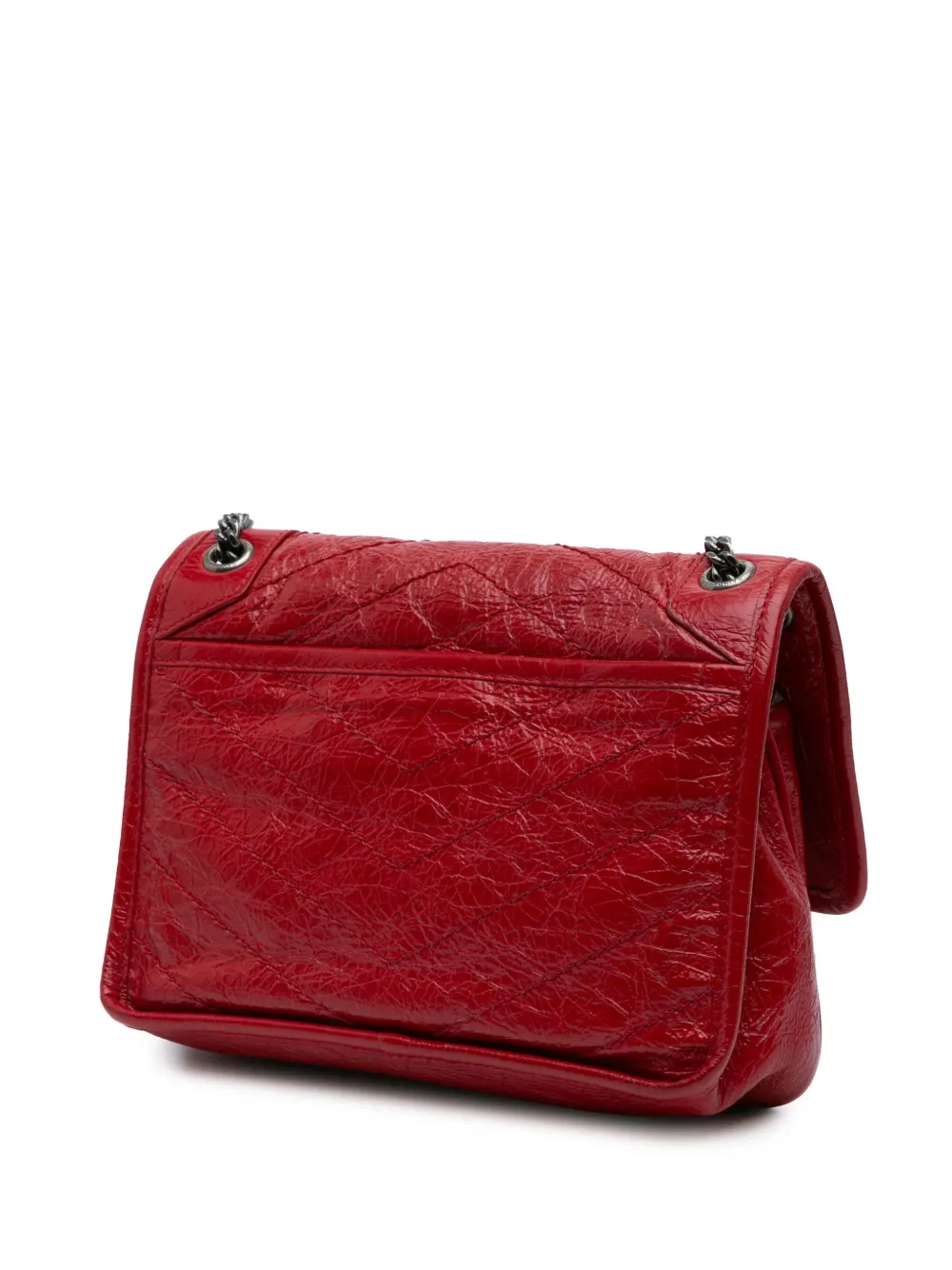 Saint Laurent Pre-Owned 2018 Baby Crinkled Calfskin Monogram Niki Bag shoulder bag | Pre-Owned | Image 2