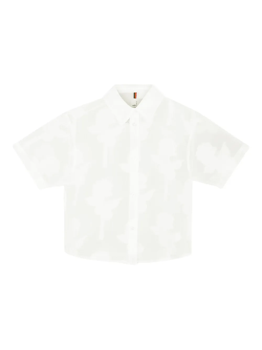 Caroline Bosmans floral-print shirt | White | Image 1