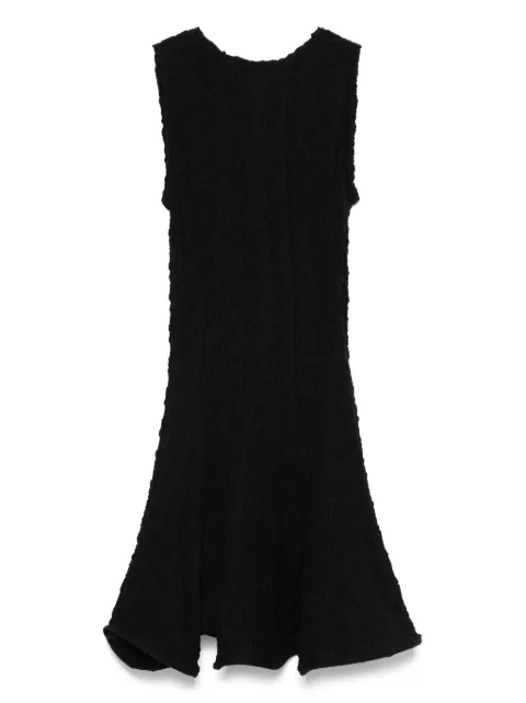 MSGM textured-finish mini dress