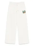 Casablanca Casa Beach Wave trousers - White