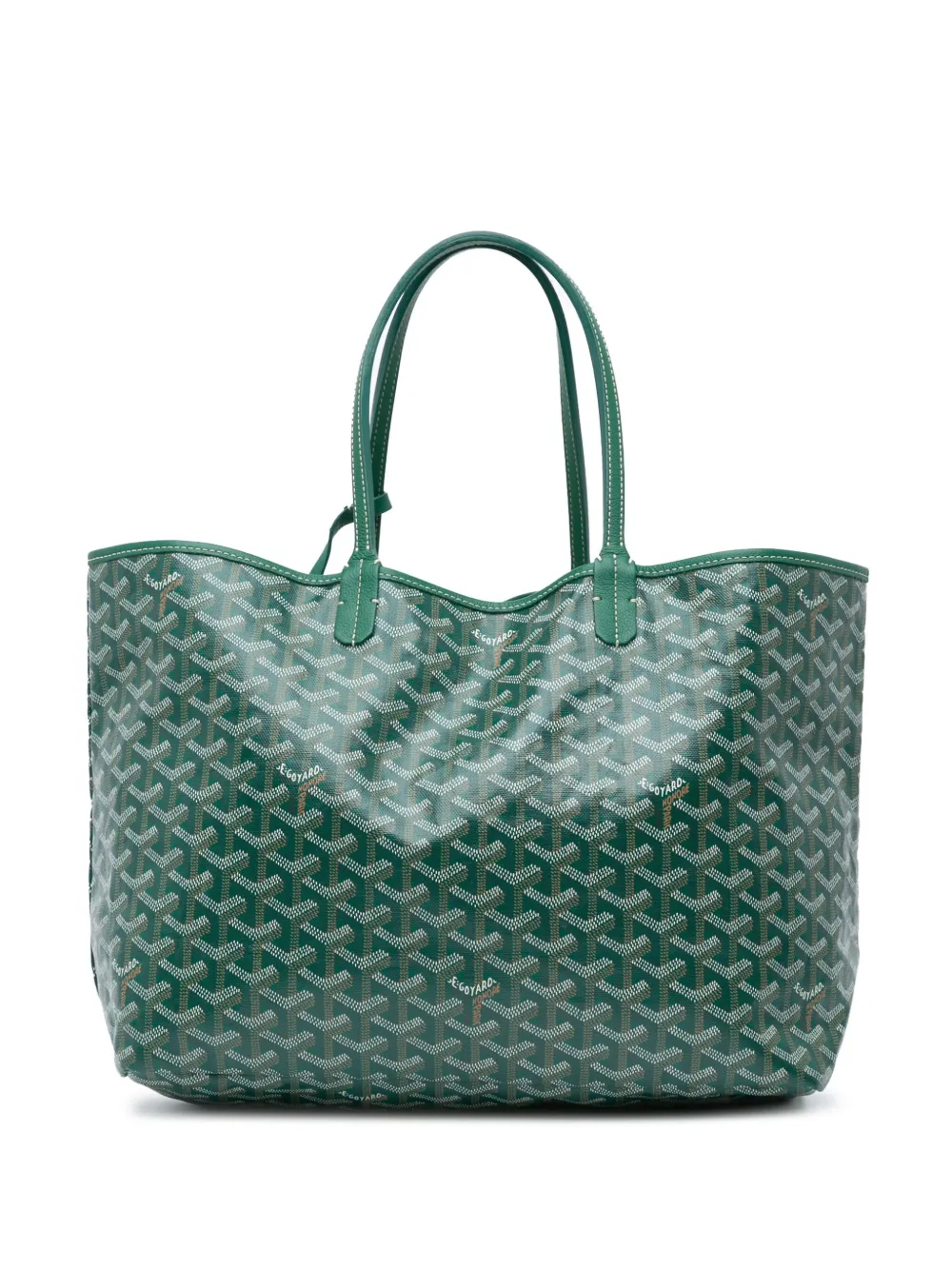 Goyard Pre-Owned 2018 ゴヤールディン サンルイ PM トートバッグ - グリーン Goyard Pre-Owned 2018 ゴヤールディン サンルイ PM トートバッグ - グリーン