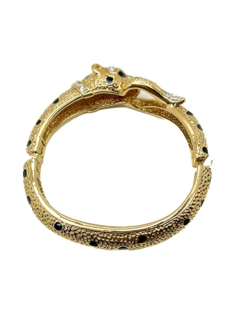 Jennifer Gibson Jewellery 1980s Attwood & Sawyer Big Cat cuff bracelet