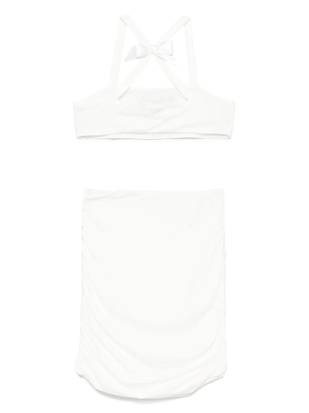 Philosophy Di Lorenzo Serafini Kids Rok met logoband Wit