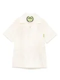 Barrow kids skull-pattern shirt - Neutrals