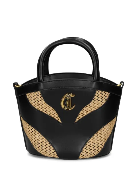 Just Cavalli logo-plaque tote bag 