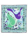 PUCCI mix-print scarf - Green