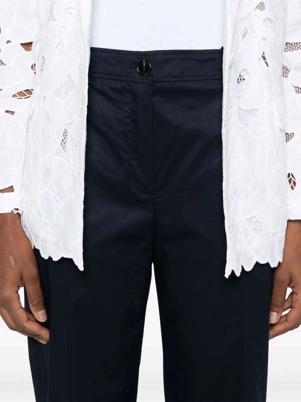 BOSS Tecarino broek Blauw
