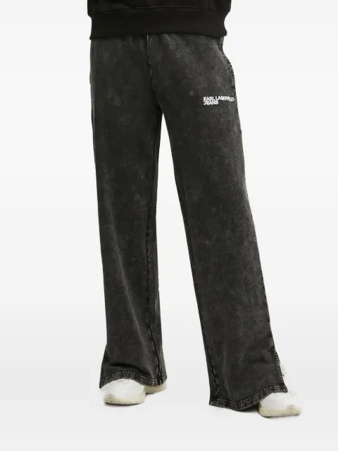 Karl Lagerfeld Jeans side-split trousers
