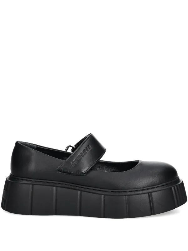 Inuikii Matilda Platform Mary Jane Shoes Black FARFETCH TH