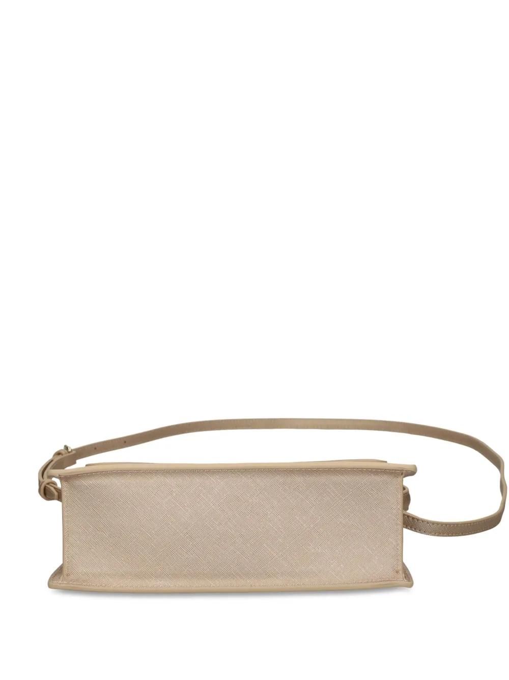 Just Cavalli Crossbodytas met logoplakkaat Goud