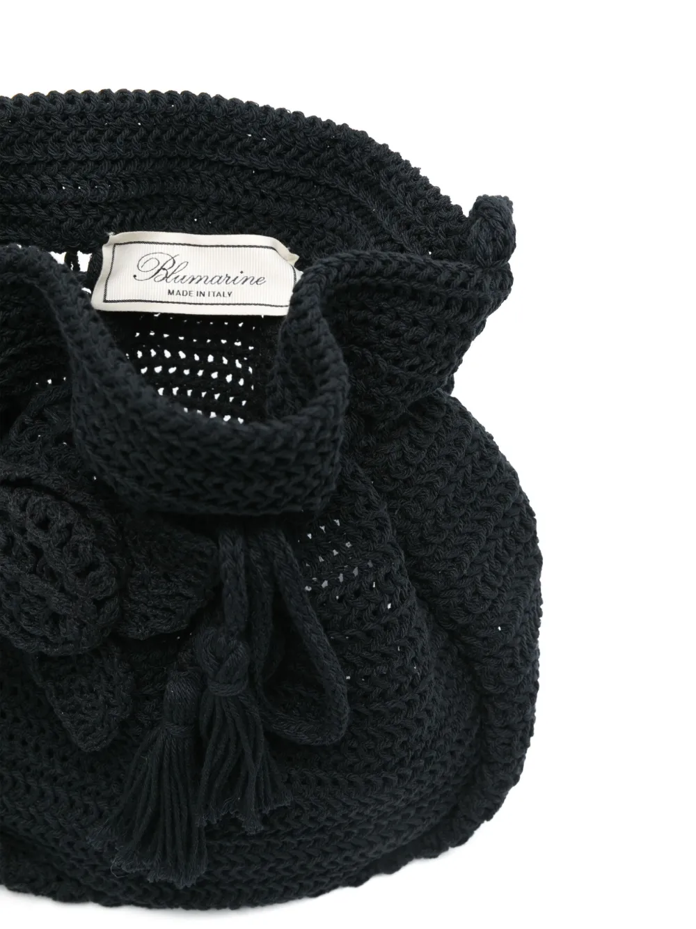 Blumarine Borsa a tracolla con lavorazione all'uncinetto | Image 5