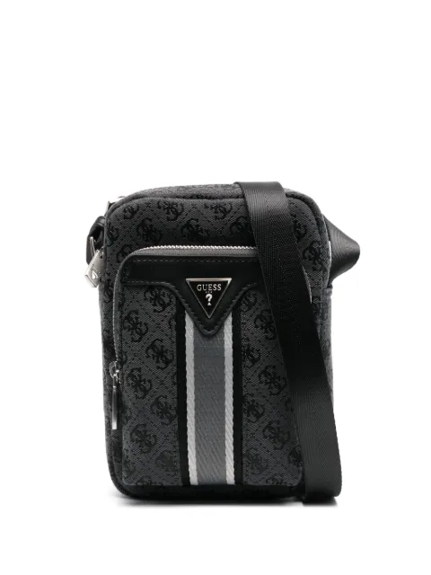 GUESS USA mochila tipo mensajero con placa del logo