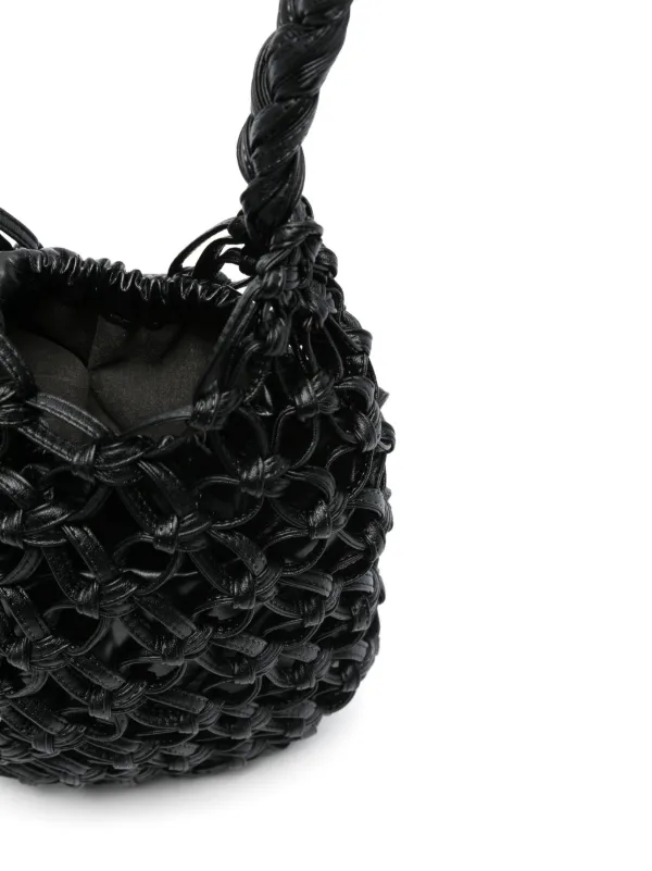 Comme Des Garçons Comme Des Garçons Openwork Tote Bag | Black