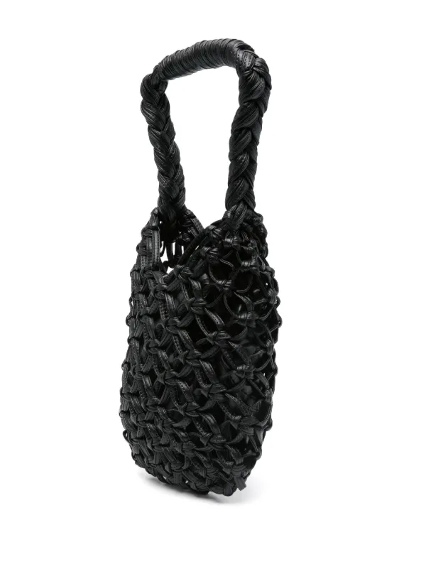 Comme Des Garçons Comme Des Garçons Openwork Tote Bag | Black