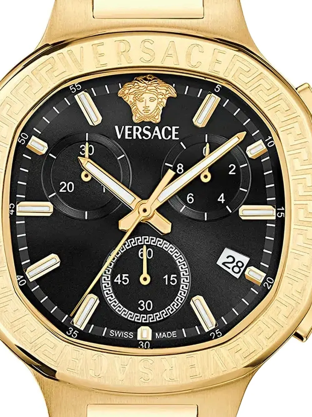 Versace V-Chrono 40 mm - Zwart