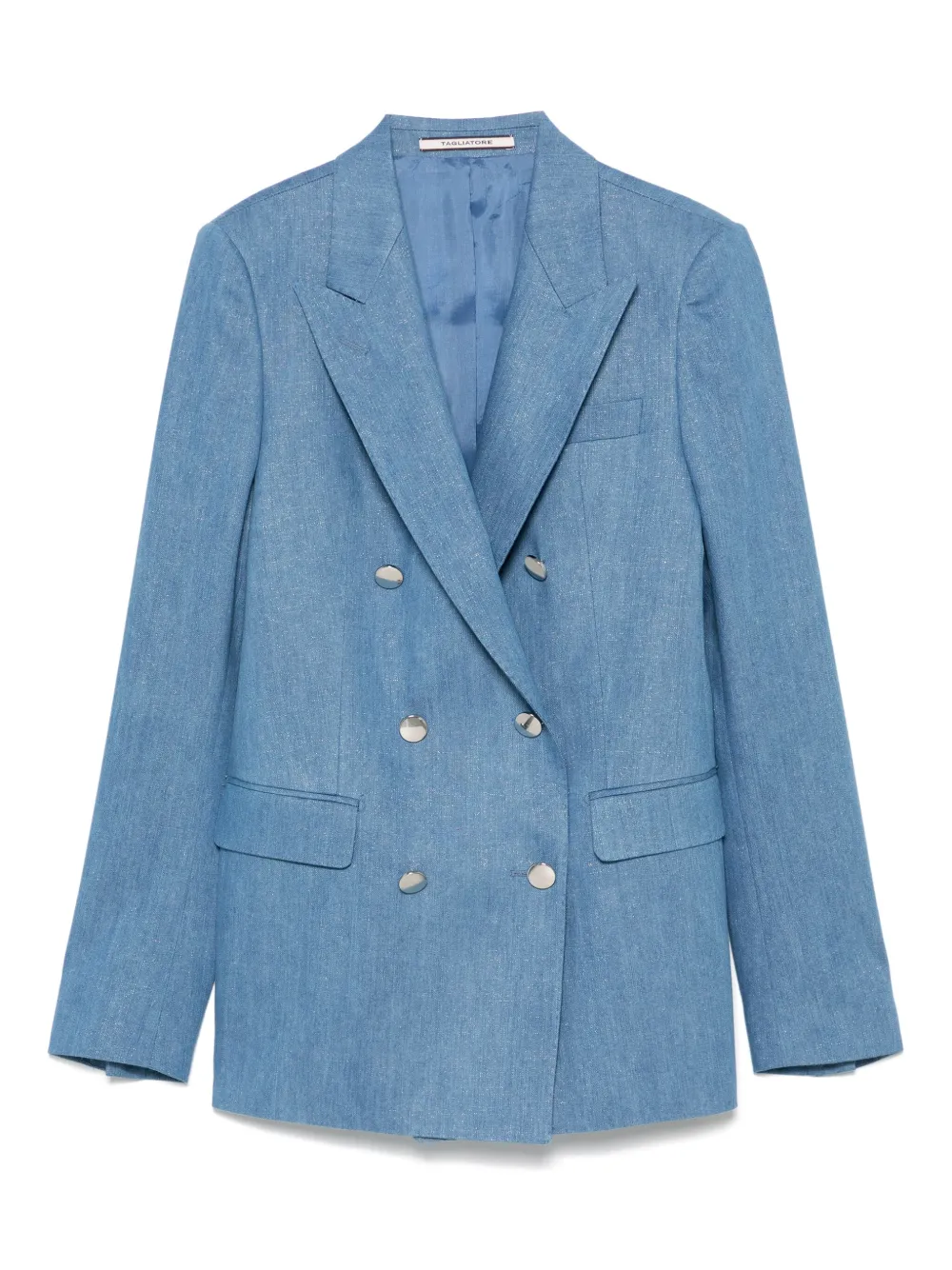 Tagliatore glitter-detail blazer | Blue | Image 1