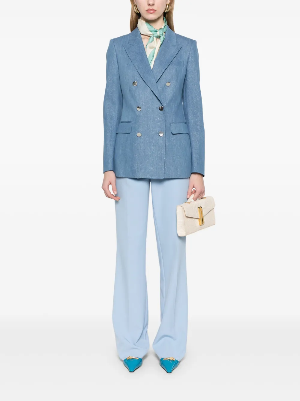 Tagliatore glitter-detail blazer | Blazers | Image 2