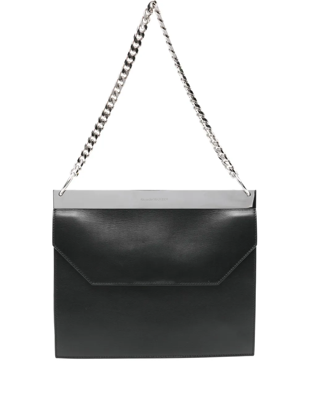 Alexander McQueen Pre-Owned leather chain bag | Black | Image 1