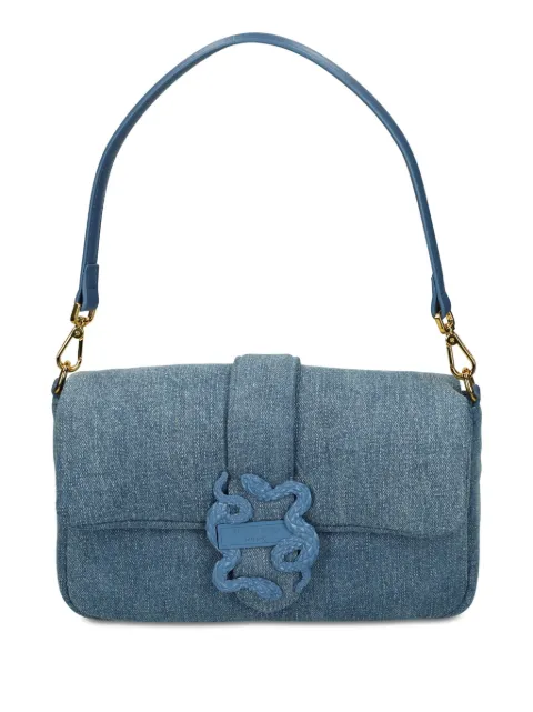 Just Cavalli snake-buckle shoulder bag 
