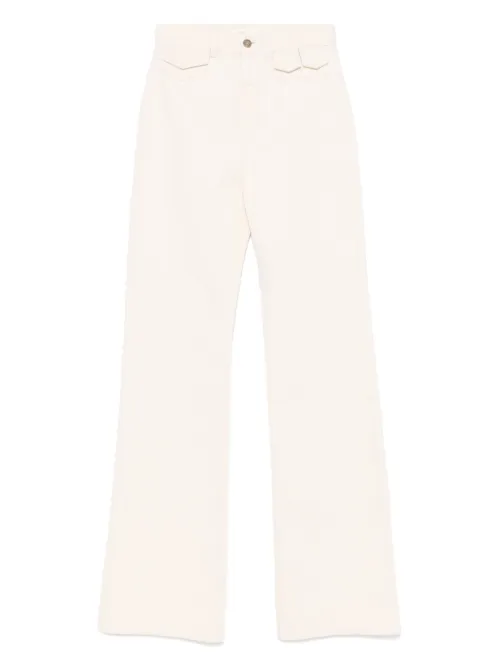 Jean à patch logo - Chloé - Modalova