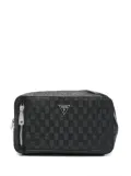 GUESS USA logo-plaque belt bag - Black