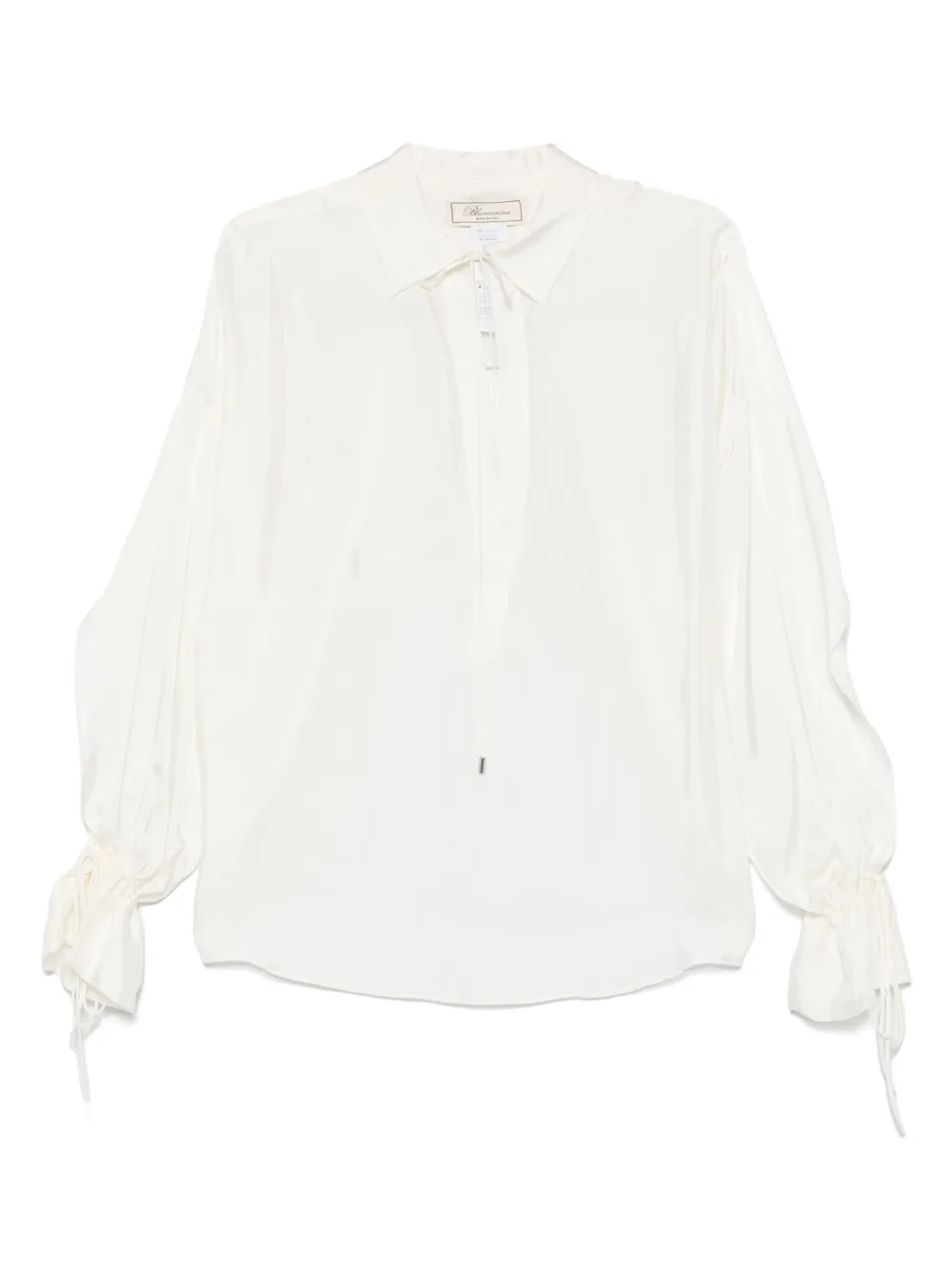 Blumarine satin blouse | White | Image 1