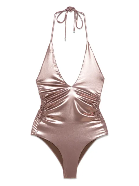 Blumarine traje de baño laminado