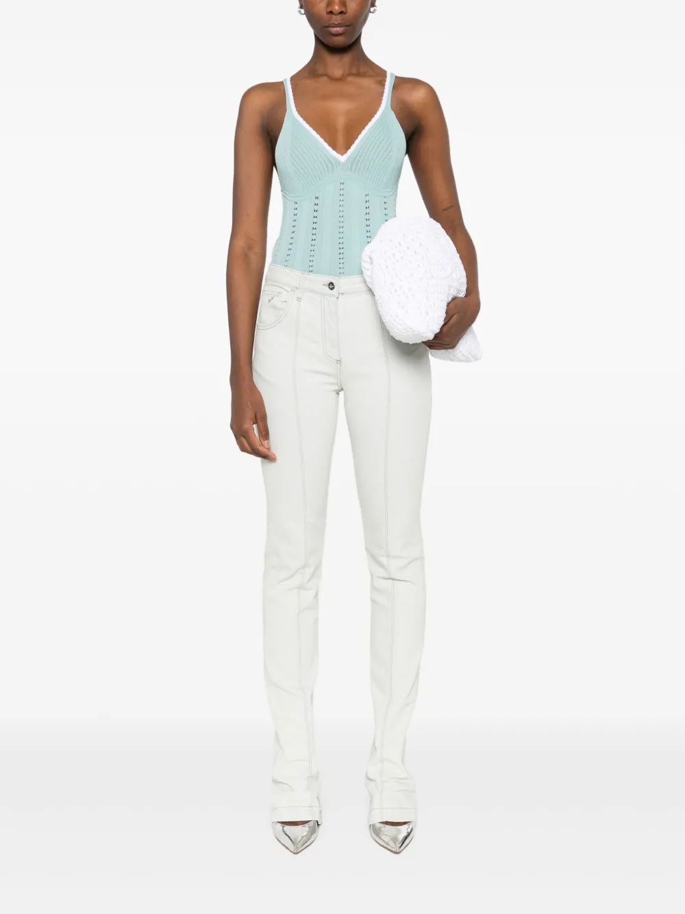 Blumarine camiseta tejida | Chalecos y camisetas | Image 2