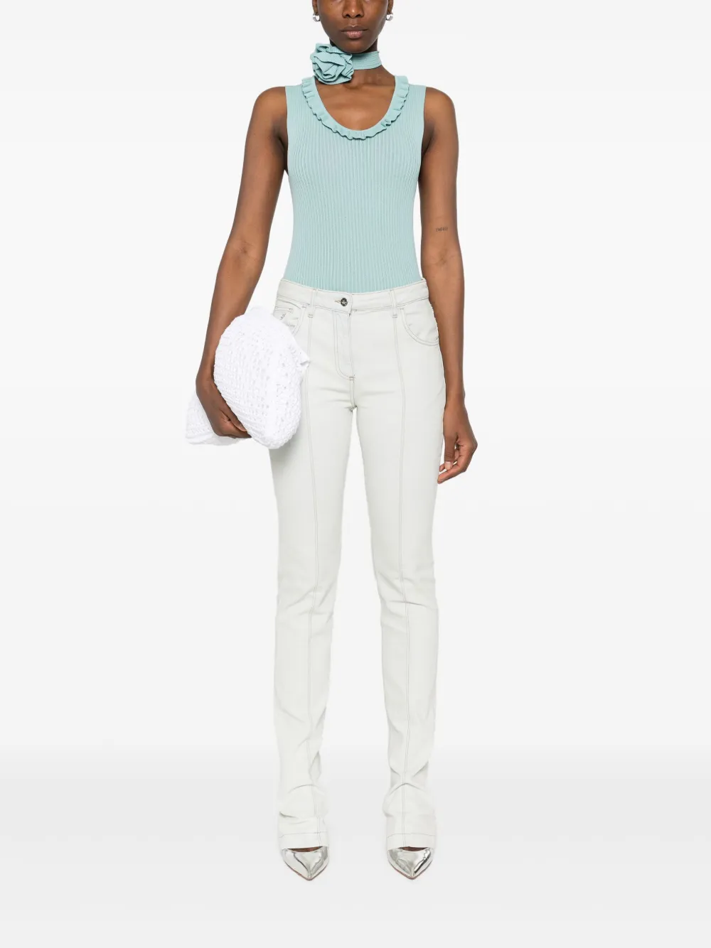 Blumarine ribbed top | Vests & Tank Tops | Image 2