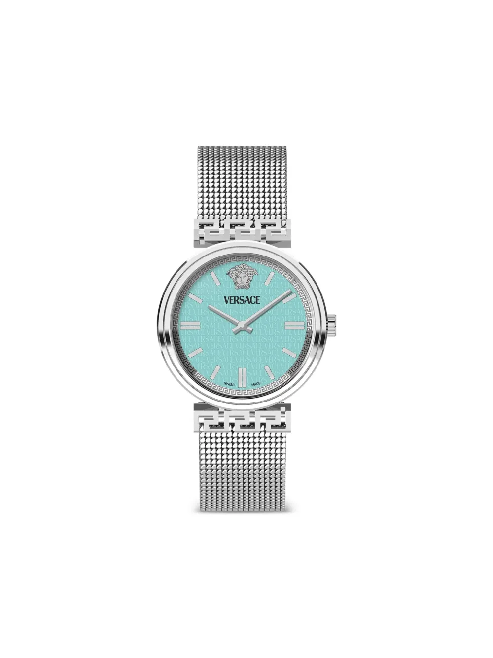 Versace Meander 36mm 腕時計 - ブルー Versace Meander 36mm 腕時計 - ブルー