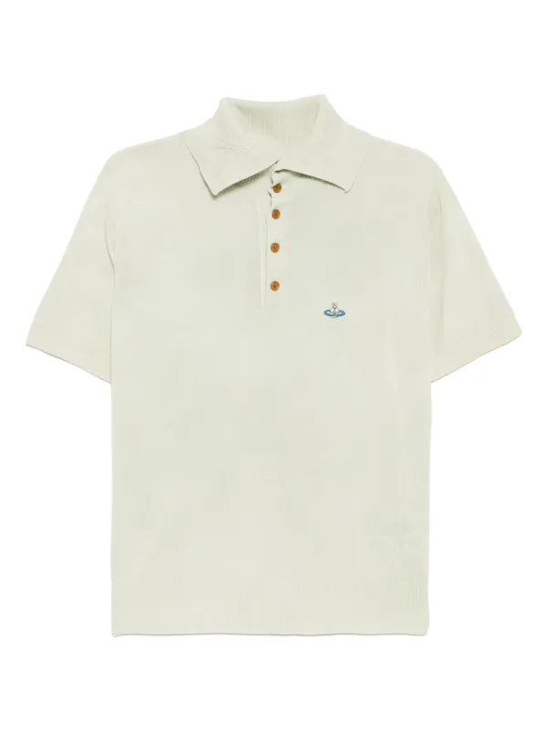 Vivienne Westwood Alex Polo Shirt Green FARFETCH IN