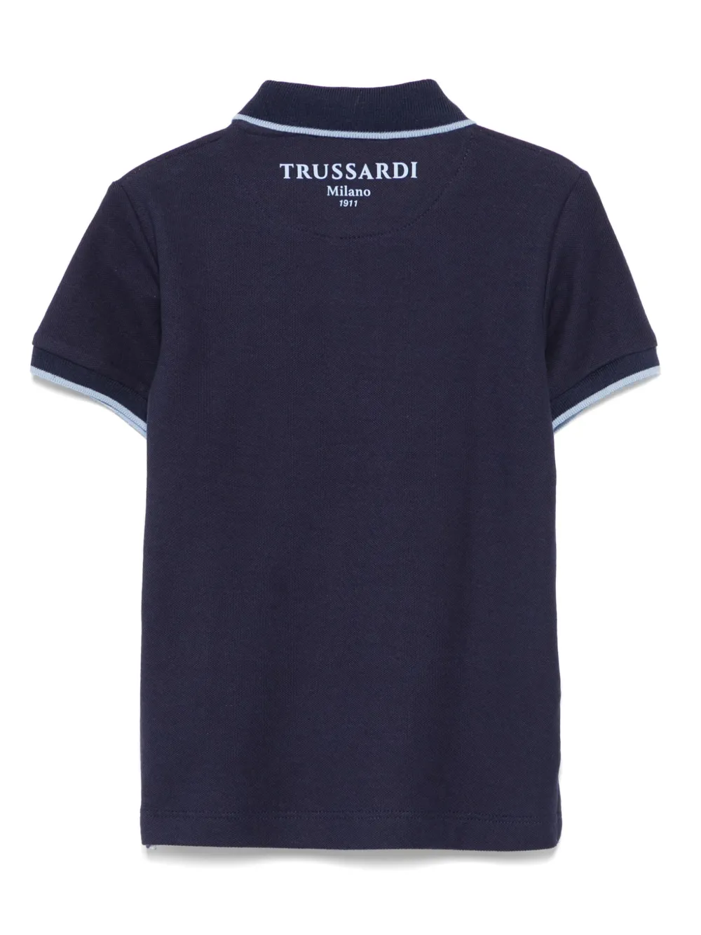 TRUSSARDI JUNIOR logo-appliqué polo shirt | Boys Polo Shirts | Image 2