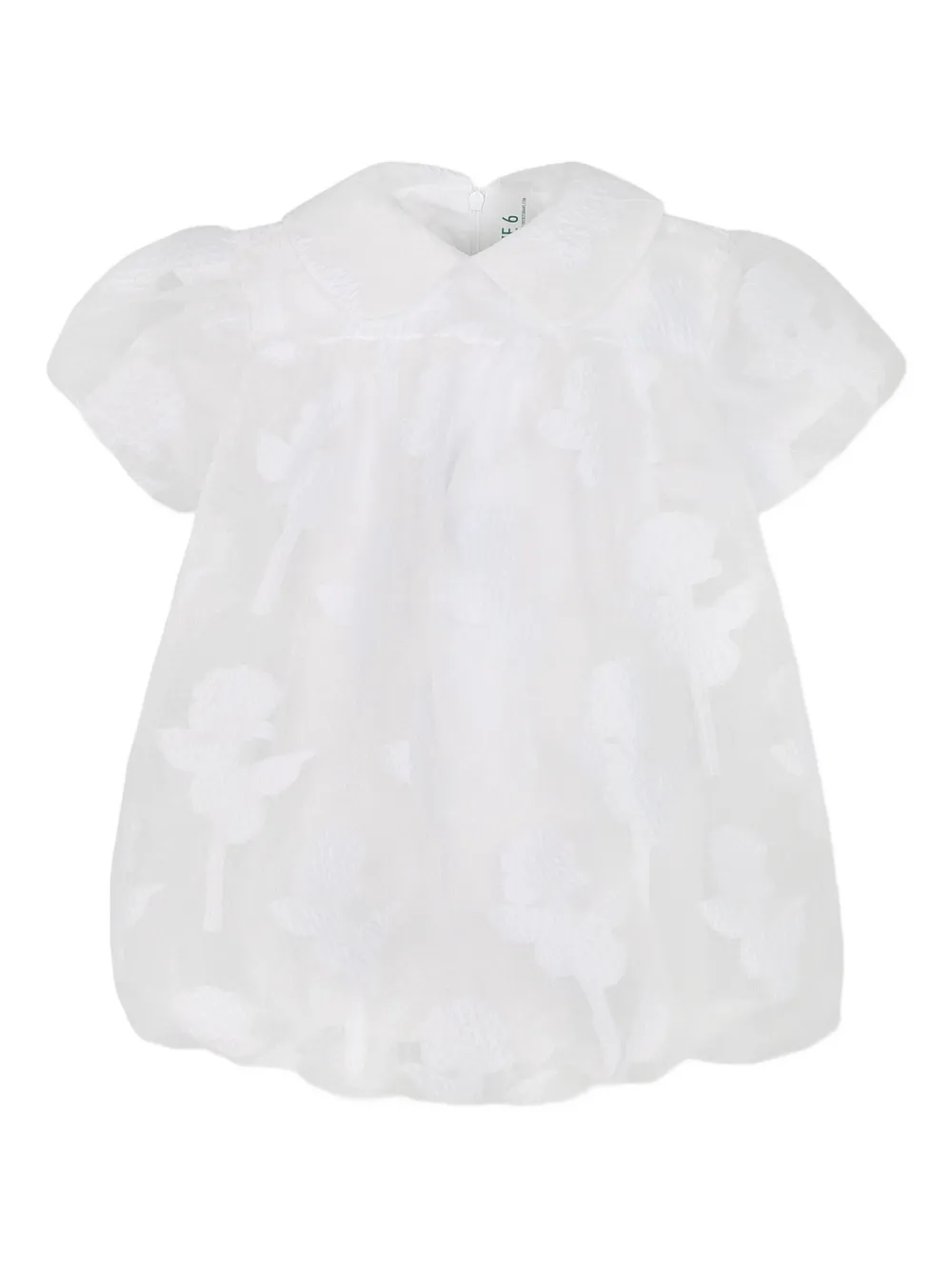 Caroline Bosmans floral-embroidered dress | White | Image 1