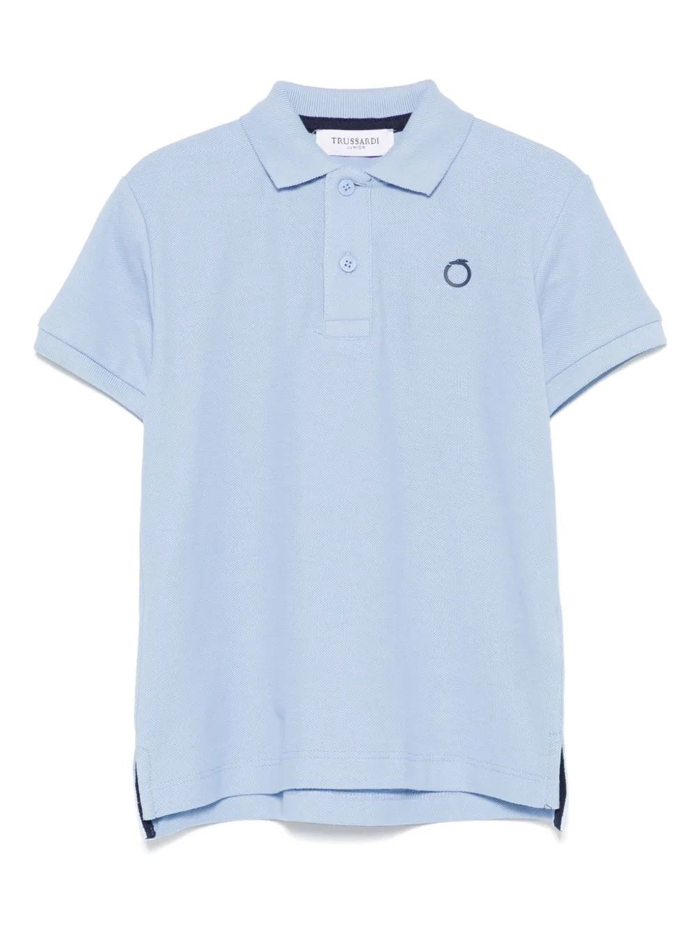 TRUSSARDI JUNIOR Poloshirt met logopatch Blauw