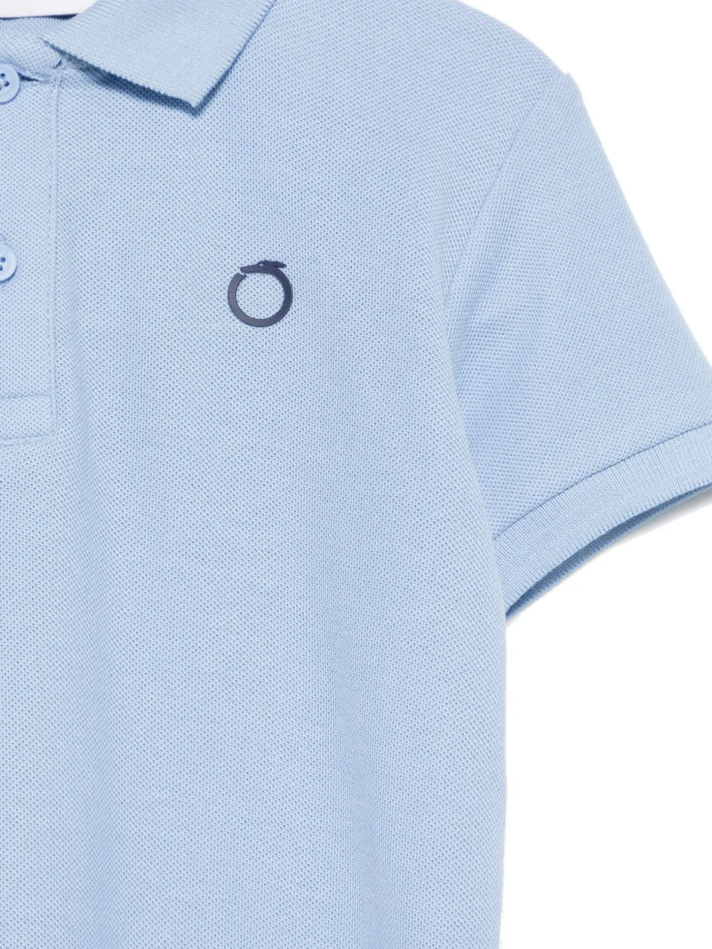 TRUSSARDI JUNIOR Poloshirt met logopatch Blauw