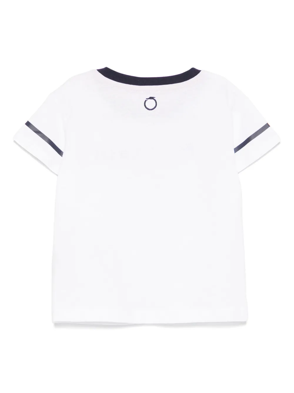 TRUSSARDI JUNIOR T-shirt met geborduurd logo Wit