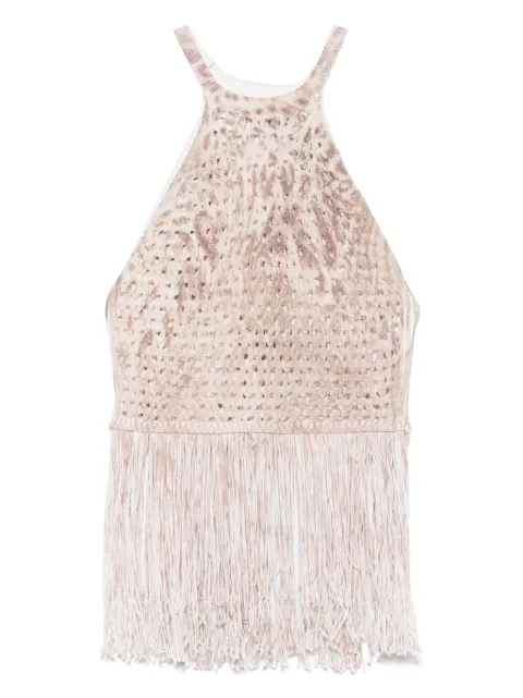Blumarine open-knit top