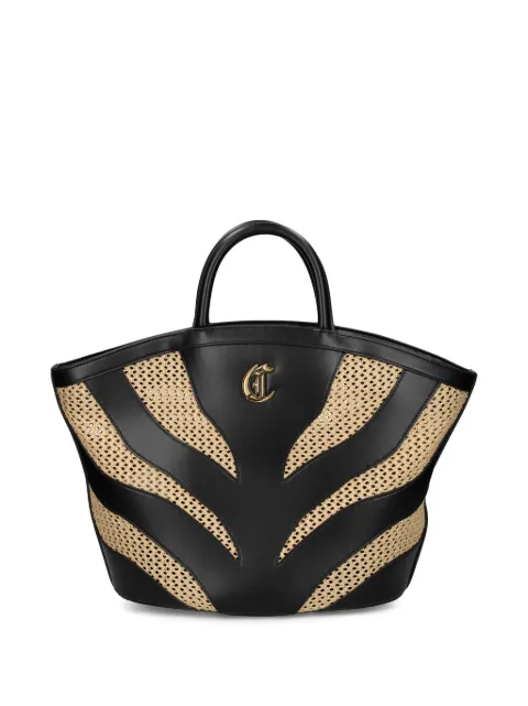 Just Cavalli logo-plaque tote bag 