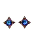 Swarovski Vintage 2000s Kaleidoscope earrings - Purple