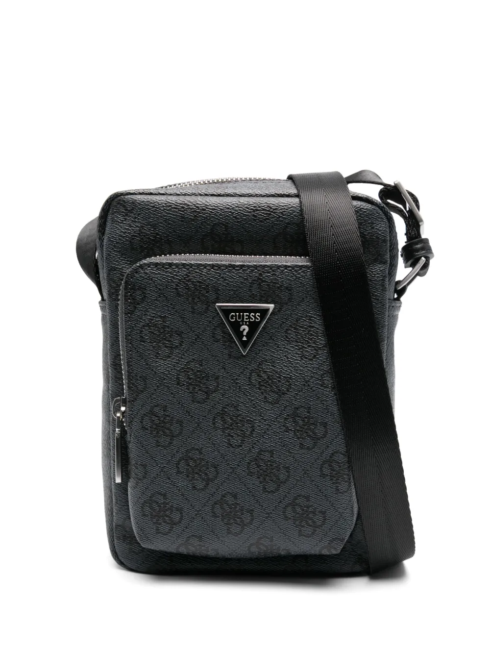GUESS USA logo-plaque messenger bag | Black | Image 1
