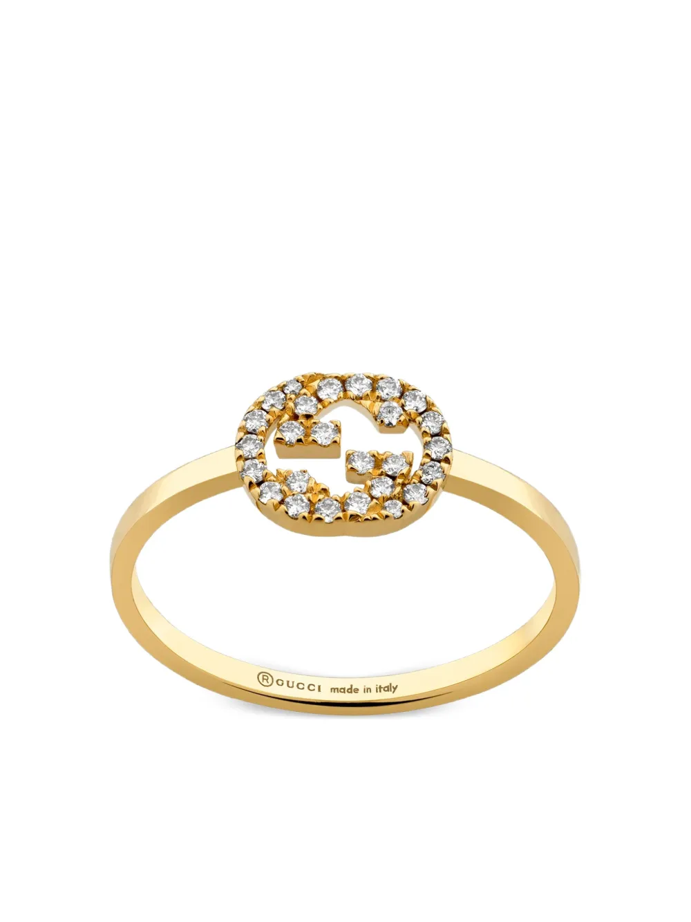 Gucci Interlocking ring - Gold