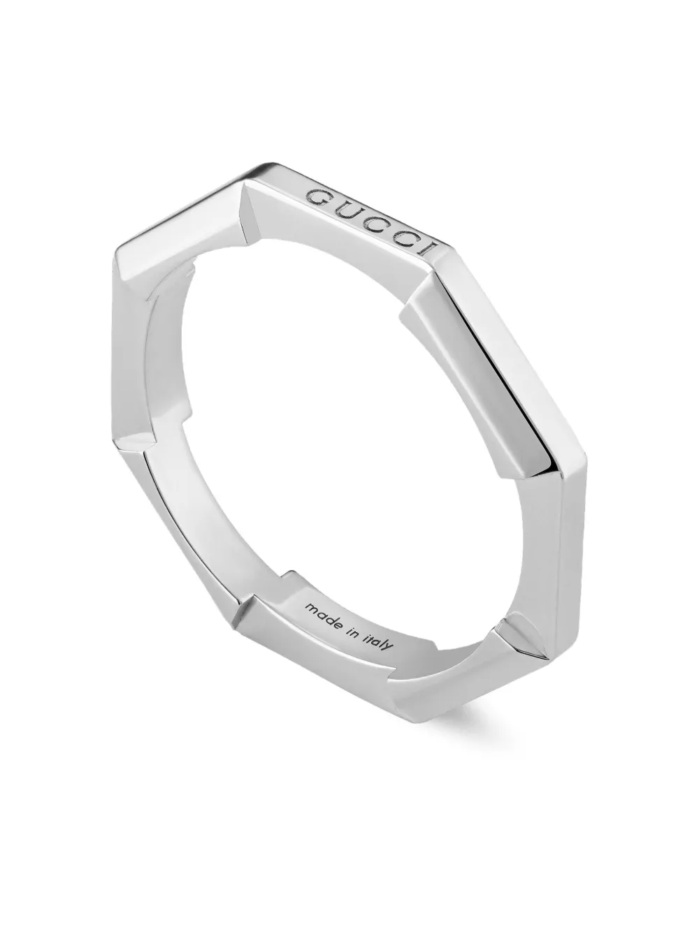  Gucci L2l Ring - Silver 
